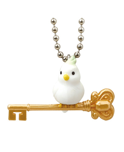 Key &amp; Lock 토끼와 문조 피규어 가챠 (선택 가능)